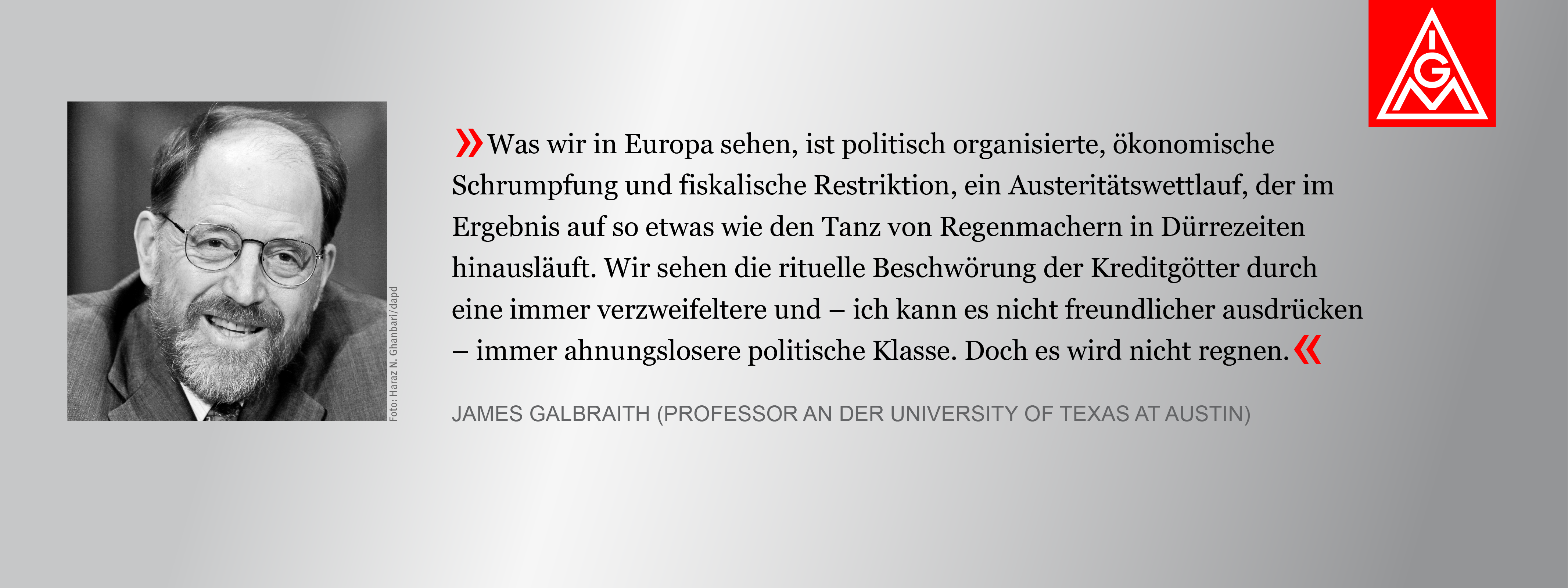 James Galbraith Kurswechsel Eine Debatte